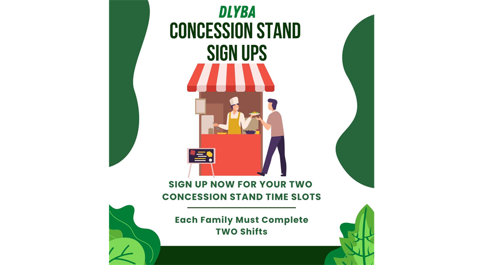 2022 Concession Stand Sign Ups