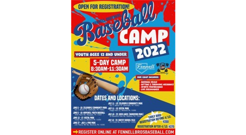 Fennell Brother's Baseball Camp